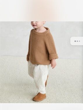 Jenni Kayne Toddler Ribbed Knit Sweater